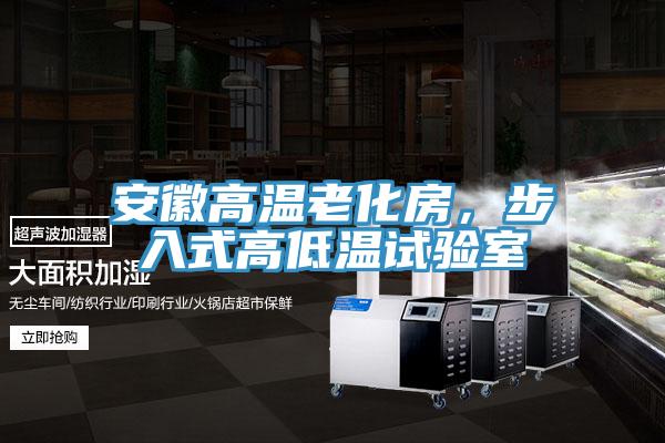 安徽高溫老化房，步入式高低溫試驗室