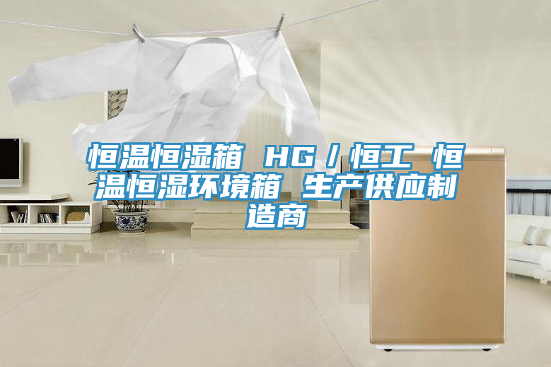 恒溫恒濕箱 HG／恒工 恒溫恒濕環(huán)境箱 生產(chǎn)供應制造商