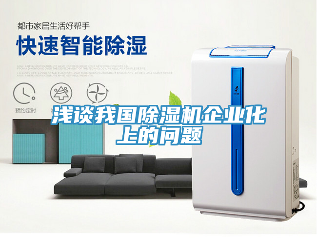 淺談我國除濕機企業(yè)化上的問(wèn)題