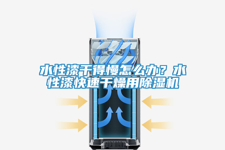 水性漆干得慢怎么辦？水性漆快速干燥用除濕機