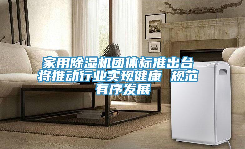 家用除濕機團體標準出臺 將推動(dòng)行業(yè)實(shí)現健康 規范 有序發(fā)展