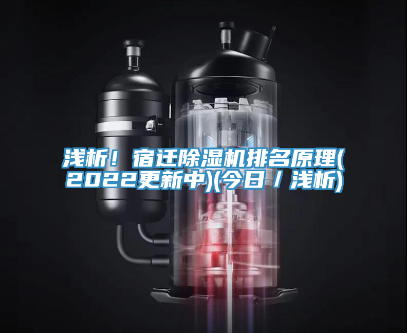 淺析！宿遷除濕機排名原理(2022更新中)(今日／淺析)