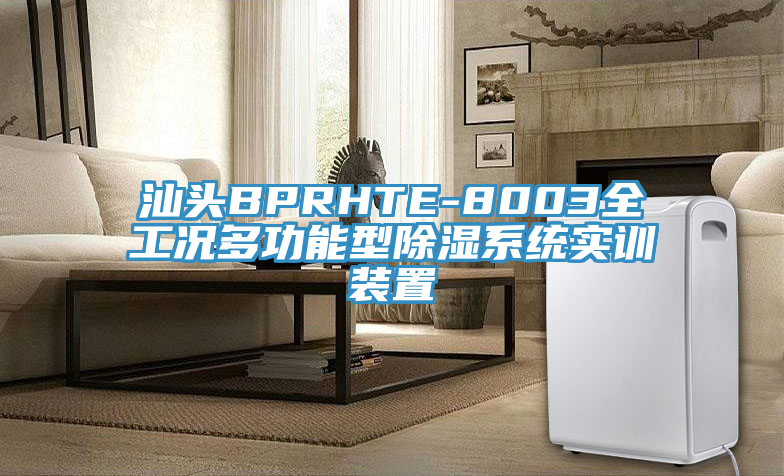 汕頭BPRHTE-8003全工況多功能型除濕系統實(shí)訓裝置