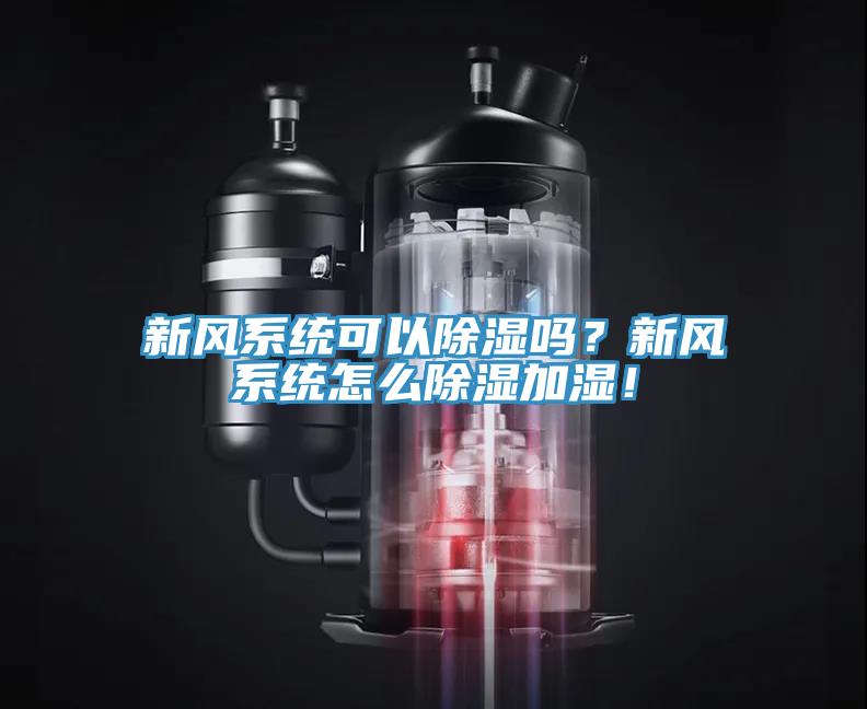 新風(fēng)系統可以除濕嗎？新風(fēng)系統怎么除濕加濕！