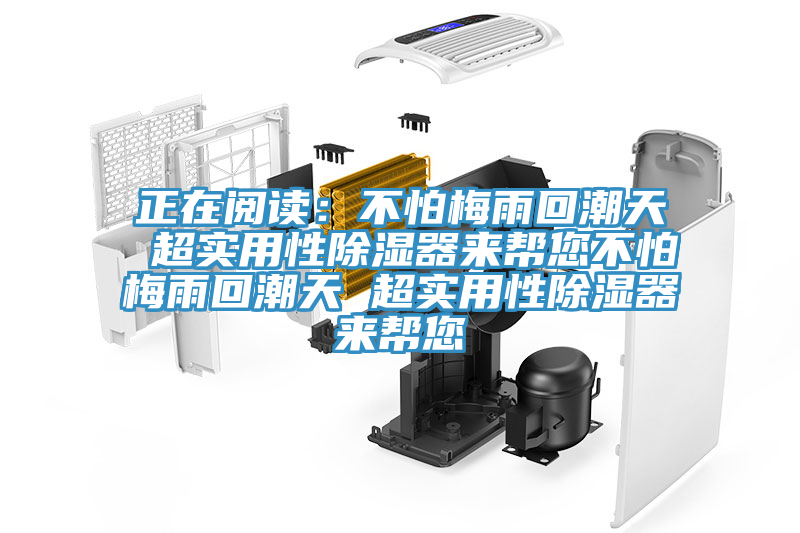 正在閱讀：不怕梅雨回潮天 超實(shí)用性除濕器來(lái)幫您不怕梅雨回潮天 超實(shí)用性除濕器來(lái)幫您
