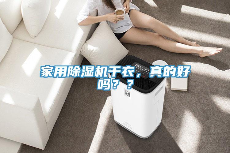 家用除濕機干衣，真的好嗎？？