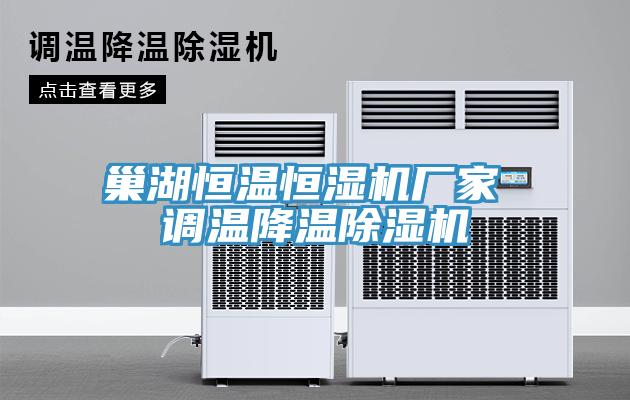 巢湖恒溫恒濕機廠(chǎng)家 調溫降溫除濕機