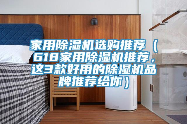 家用除濕機選購推薦（618家用除濕機推薦，這3款好用的除濕機品牌推薦給你）