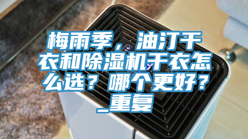 梅雨季，油汀干衣和除濕機干衣怎么選？哪個(gè)更好？_重復