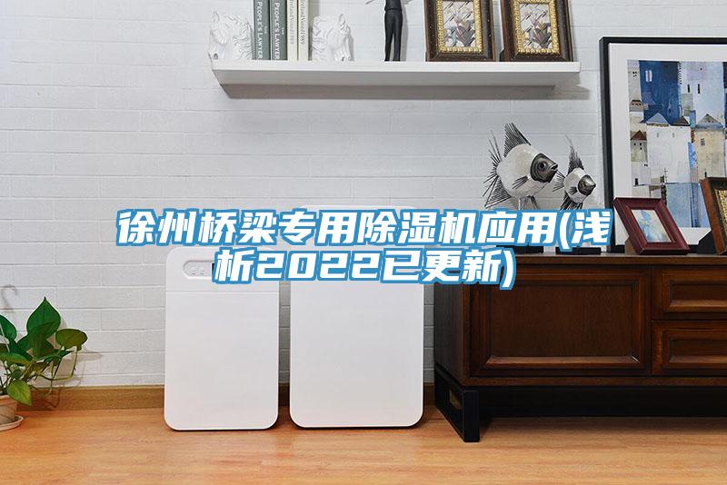 徐州橋梁專(zhuān)用除濕機應用(淺析2022已更新)