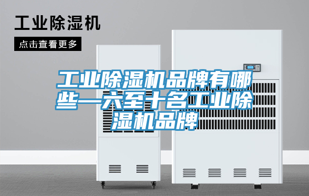 工業(yè)除濕機品牌有哪些—六至十名工業(yè)除濕機品牌