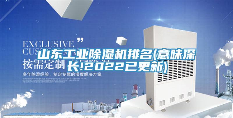 山東工業(yè)除濕機排名(意味深長(cháng)!2022已更新)