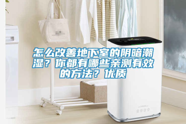 怎么改善地下室的陰暗潮濕？你都有哪些親測有效的方法？?jì)?yōu)質(zhì)