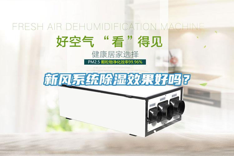 新風(fēng)系統除濕效果好嗎？
