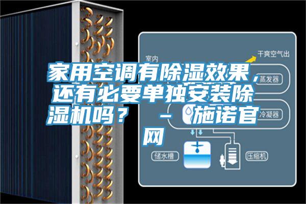 家用空調有除濕效果，還有必要單獨安裝除濕機嗎？ – 施諾官網(wǎng)