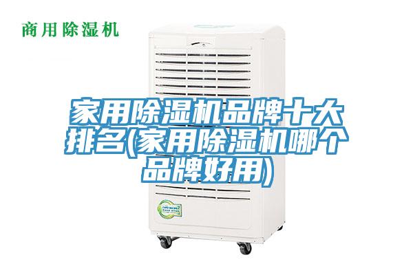 家用除濕機品牌十大排名(家用除濕機哪個(gè)品牌好用)