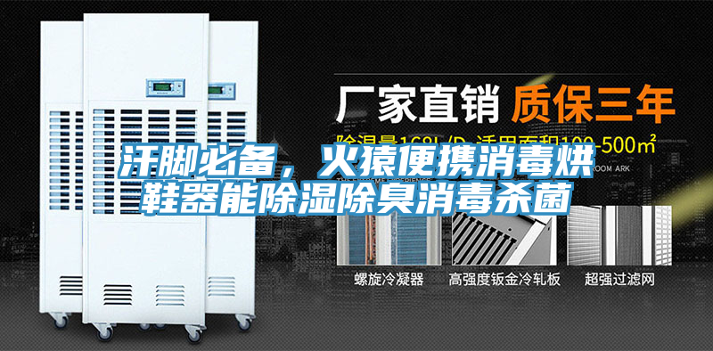 汗腳必備，火猿便攜消毒烘鞋器能除濕除臭消毒殺菌