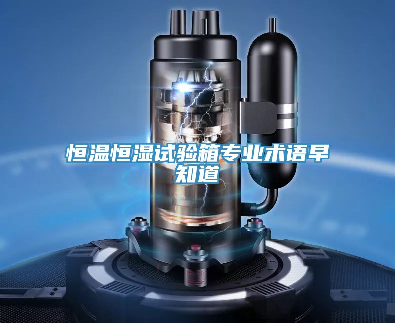 恒溫恒濕試驗箱專(zhuān)業(yè)術(shù)語(yǔ)早知道