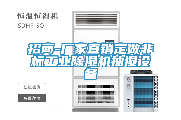 招商-廠(chǎng)家直銷(xiāo)定做非標工業(yè)除濕機抽濕設備