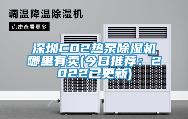 深圳CO2熱泵除濕機哪里有賣(mài)(今日推薦：2022已更新)