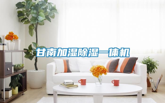 甘南加濕除濕一體機