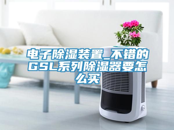 電子除濕裝置_不錯的GSL系列除濕器要怎么買(mǎi)