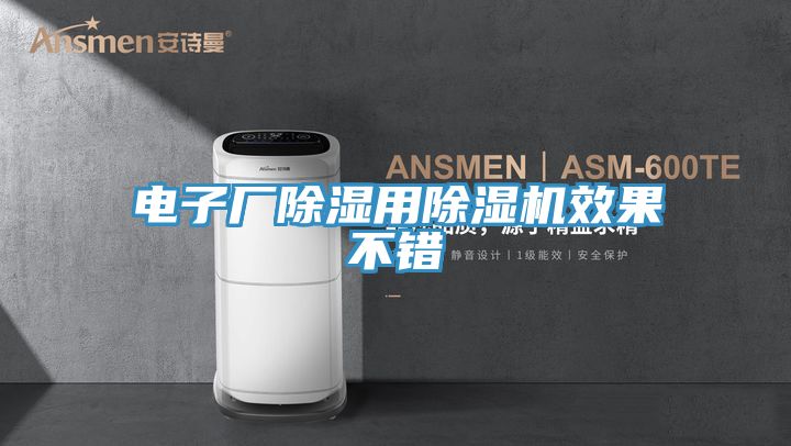 電子廠(chǎng)除濕用除濕機效果不錯