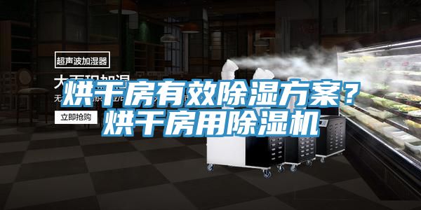 烘干房有效除濕方案？烘干房用除濕機