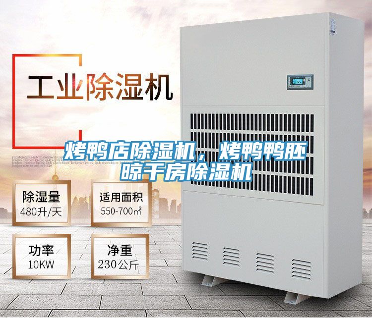 烤鴨店除濕機，烤鴨鴨胚晾干房除濕機