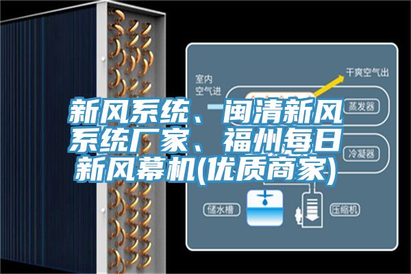 新風(fēng)系統、閩清新風(fēng)系統廠(chǎng)家、福州每日新風(fēng)幕機(優(yōu)質(zhì)商家)