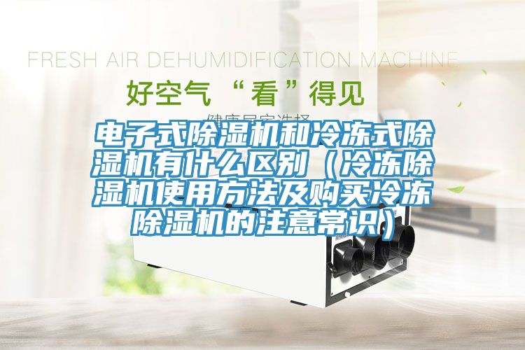 電子式除濕機和冷凍式除濕機有什么區別（冷凍除濕機使用方法及購買(mǎi)冷凍除濕機的注意常識）