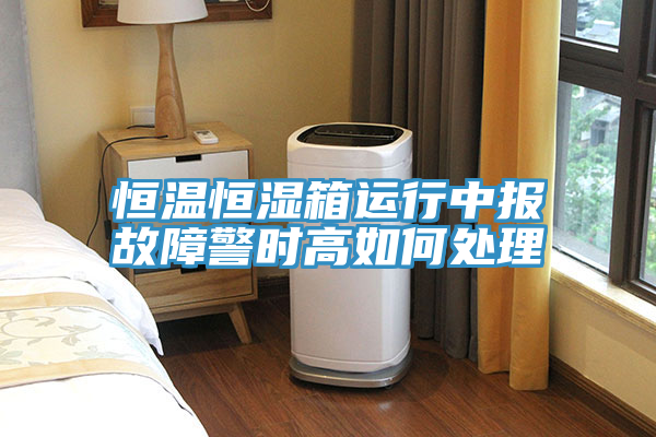 恒溫恒濕箱運行中報故障警時(shí)高如何處理