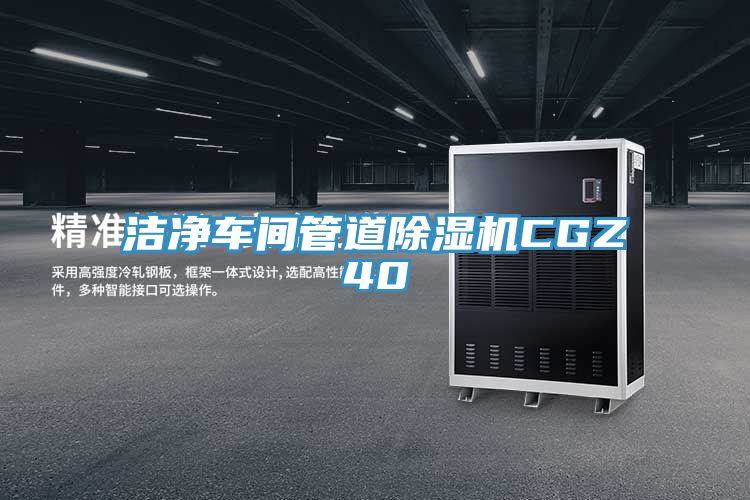 潔凈車(chē)間管道除濕機CGZ40