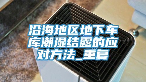 沿海地區地下車(chē)庫潮濕結露的應對方法_重復