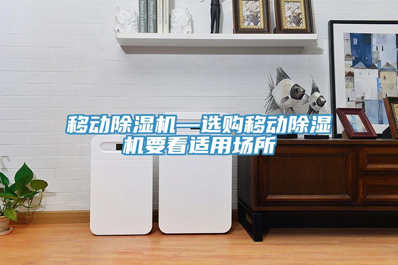 移動(dòng)除濕機—選購移動(dòng)除濕機要看適用場(chǎng)所