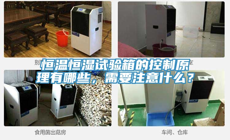 恒溫恒濕試驗箱的控制原理有哪些，需要注意什么？