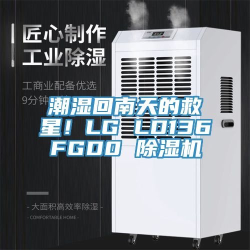 潮濕回南天的救星！LG LD136FGD0 除濕機