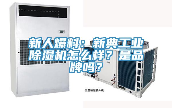 新人爆料：新典工業(yè)除濕機怎么樣？是品牌嗎？