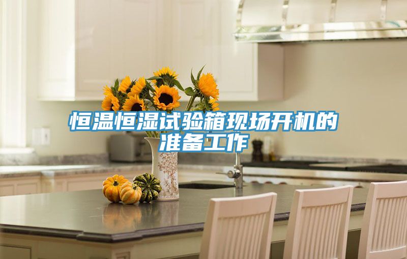 恒溫恒濕試驗箱現場(chǎng)開(kāi)機的準備工作