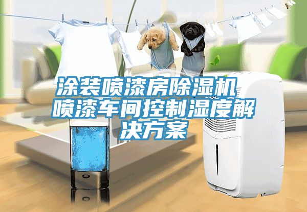 涂裝噴漆房除濕機 噴漆車(chē)間控制濕度解決方案