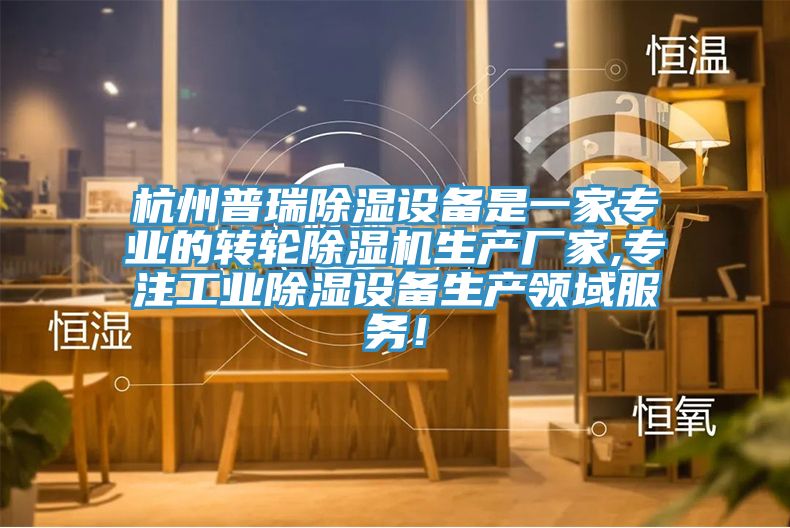 杭州普瑞除濕設備是一家專(zhuān)業(yè)的轉輪除濕機生產(chǎn)廠(chǎng)家,專(zhuān)注工業(yè)除濕設備生產(chǎn)領(lǐng)域服務(wù)！
