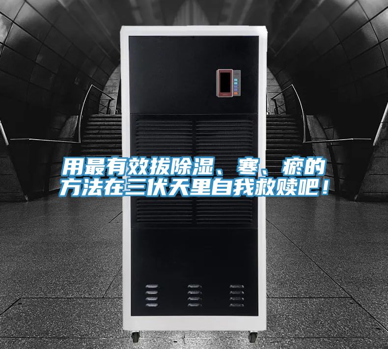 用最有效拔除濕、寒、瘀的方法在三伏天里自我救贖吧！