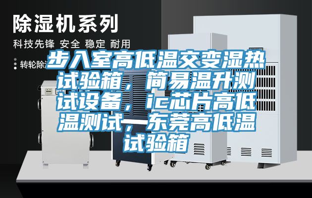 步入室高低溫交變濕熱試驗箱，簡(jiǎn)易溫升測試設備，ic芯片高低溫測試，東莞高低溫試驗箱