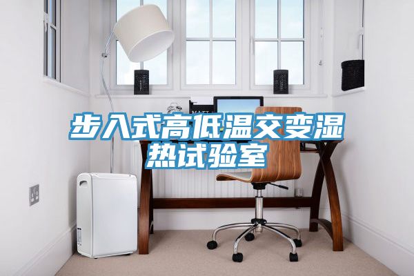 步入式高低溫交變濕熱試驗室