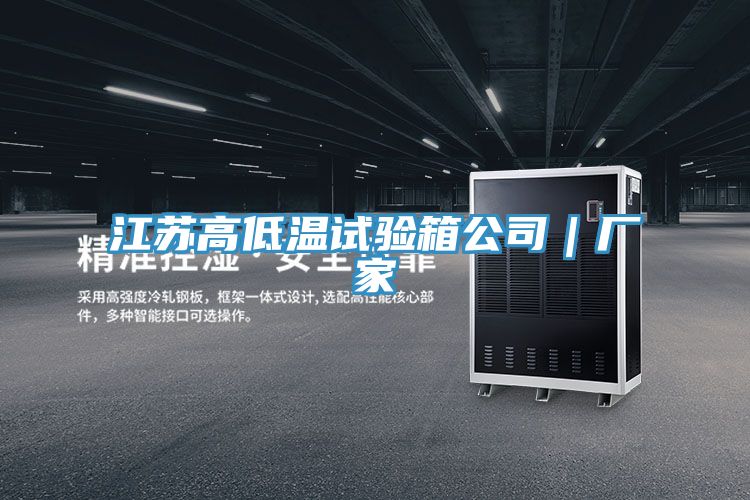 江蘇高低溫試驗箱公司｜廠(chǎng)家