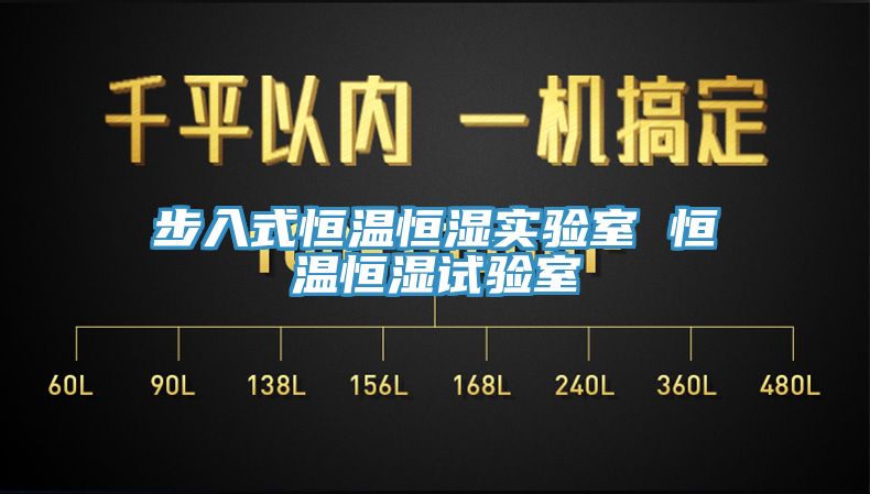步入式恒溫恒濕實(shí)驗室 恒溫恒濕試驗室