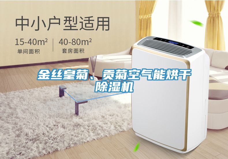 金絲皇菊、貢菊空氣能烘干除濕機