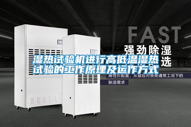 濕熱試驗機進(jìn)行高低溫濕熱試驗的工作原理及運作方式