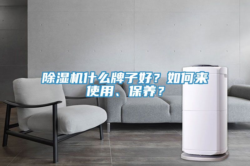 除濕機什么牌子好？如何來(lái)使用、保養？
