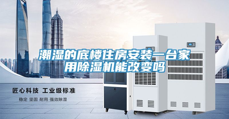 潮濕的底樓住房安裝一臺家用除濕機能改變嗎